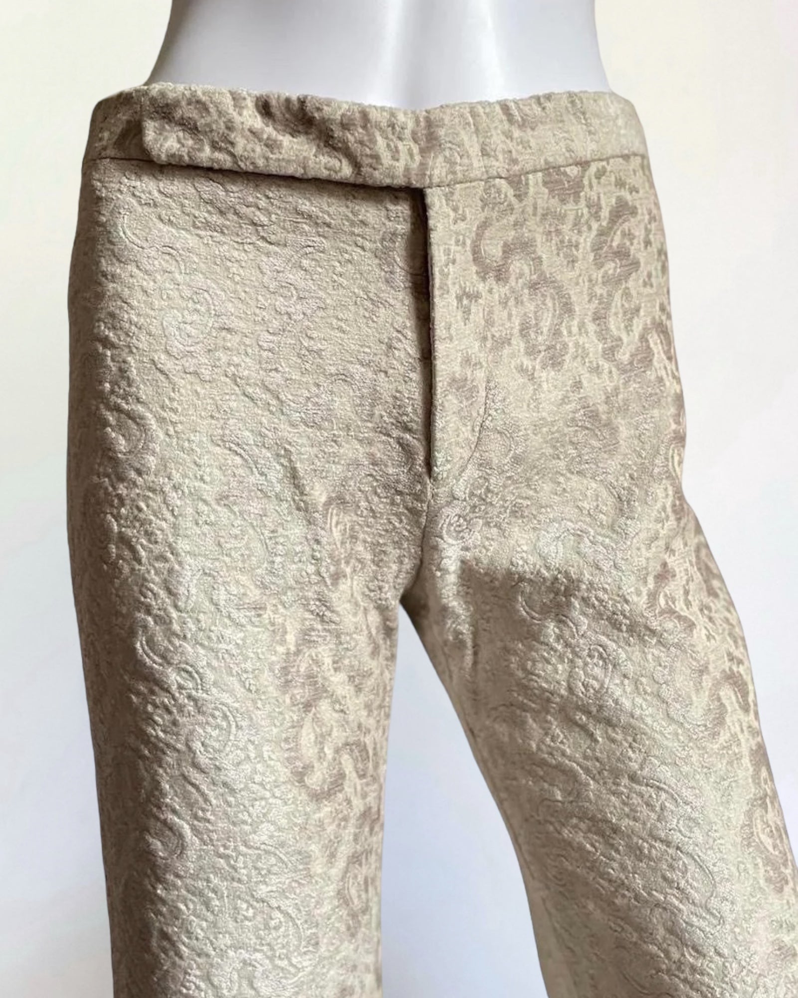 Gucci by Tom Ford Velvet Jacquard Trousers, SS 2000