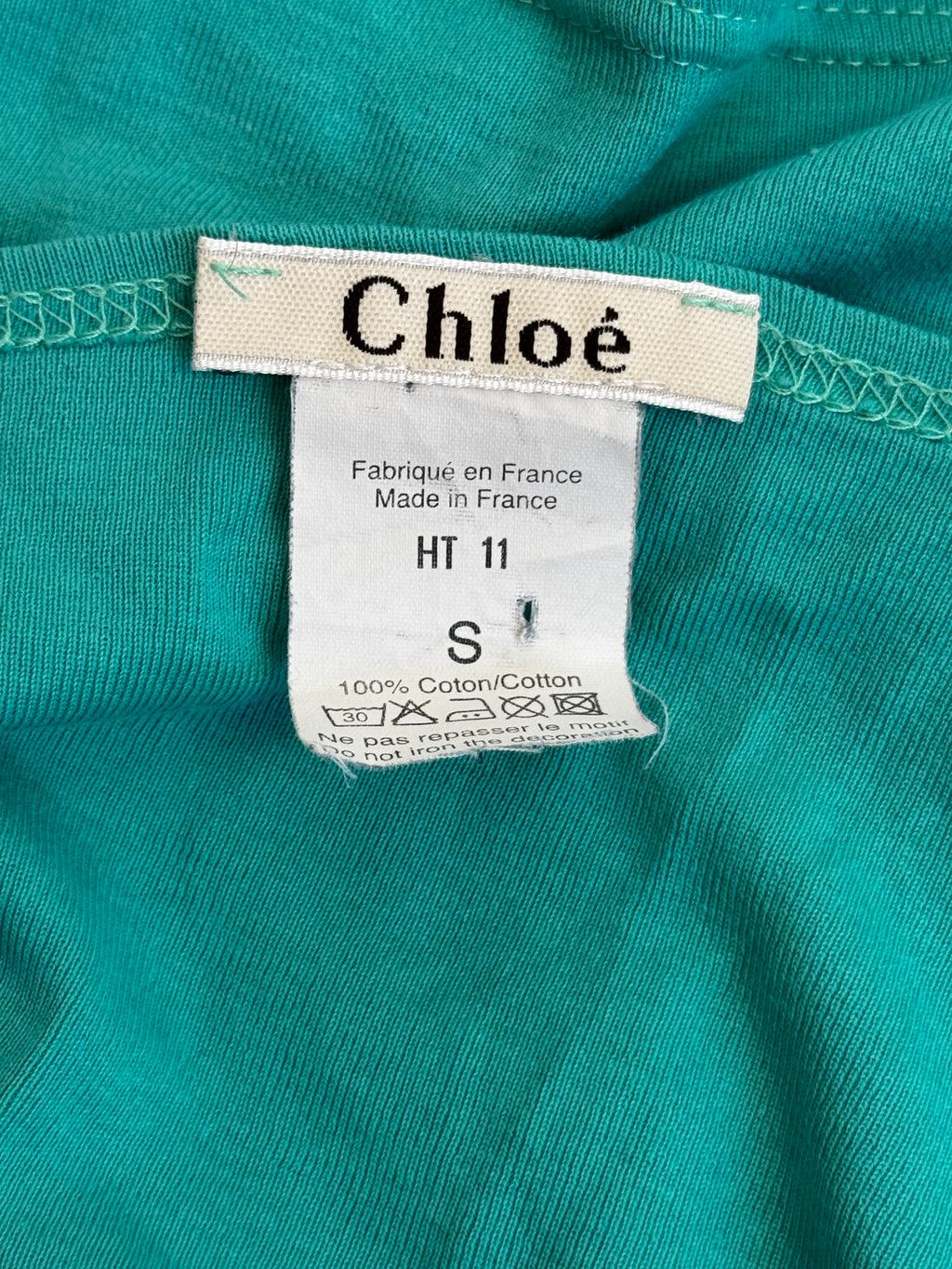 Chloé by Stella McCartney Banana Tie Front Top, SS 2001