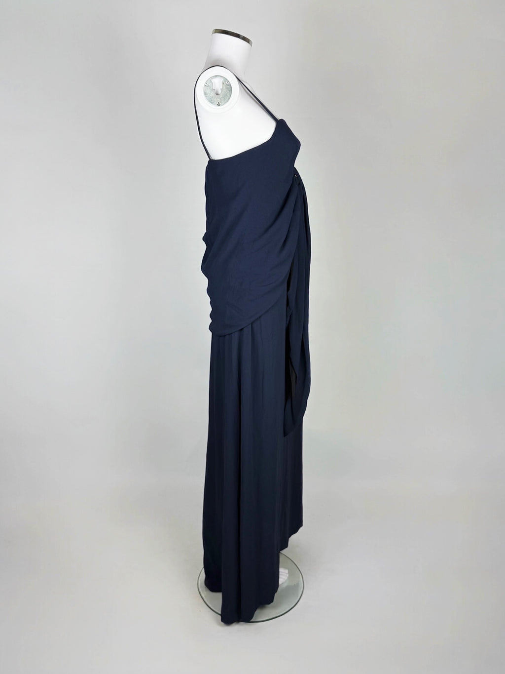 Balenciaga by Nicolas Ghesquière Navy Gown, 2008