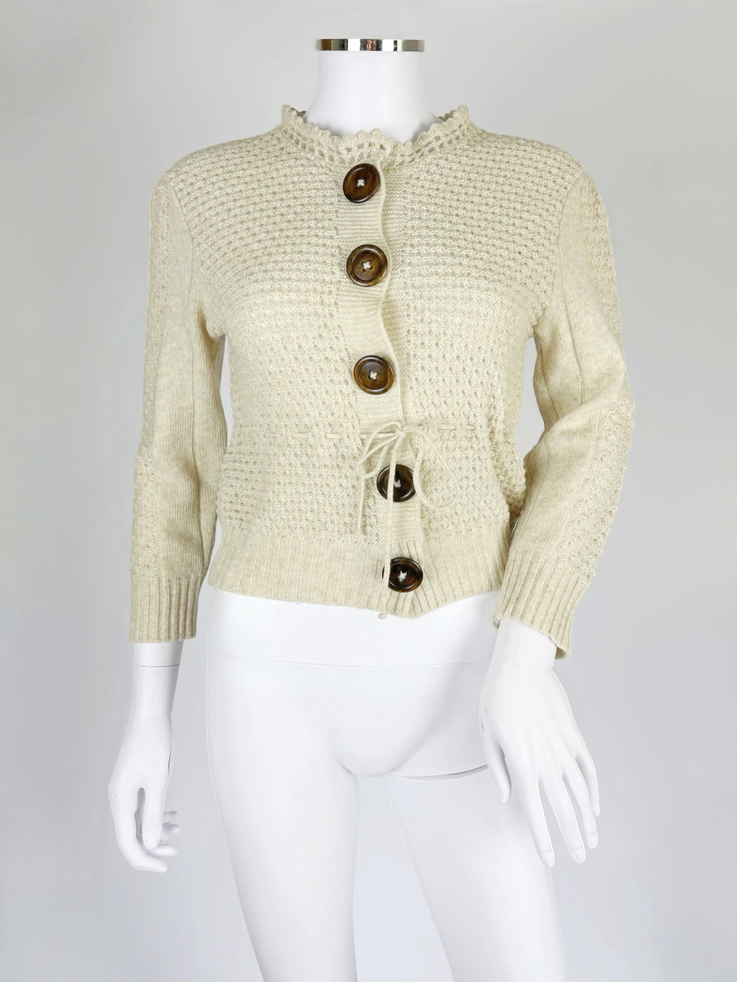 Chloé by Phoebe Philo Merino Wool Cardigan, FW 2004