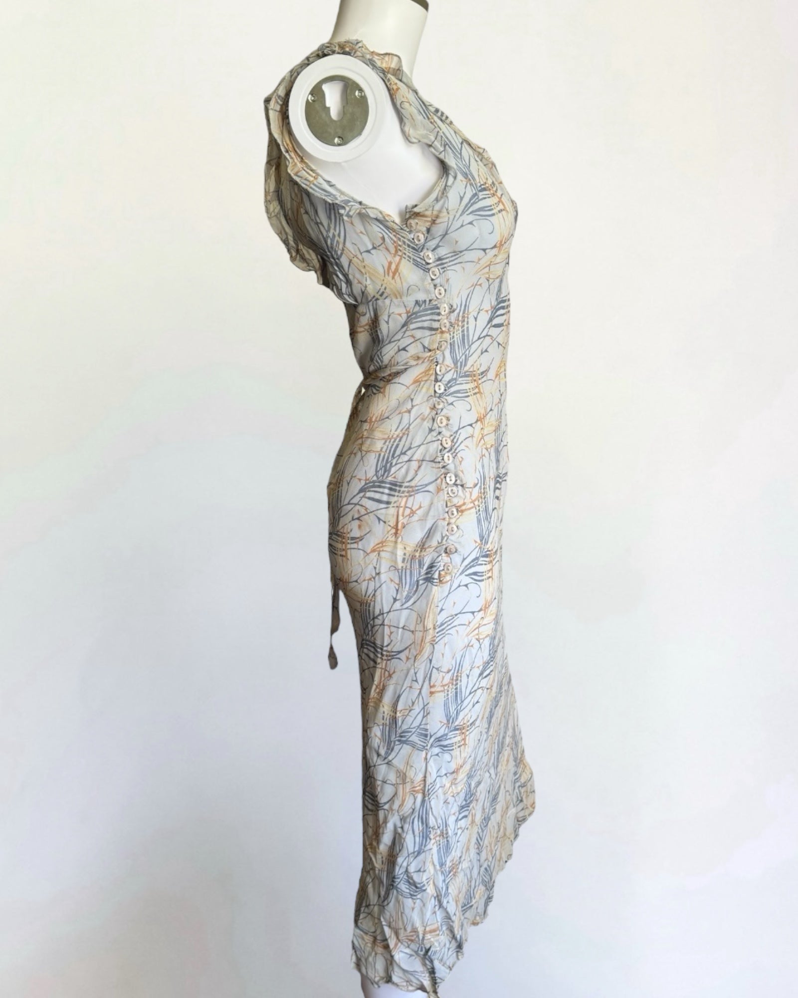 Chloé by Stella McCartney Blue Floral Dress, SS 1999