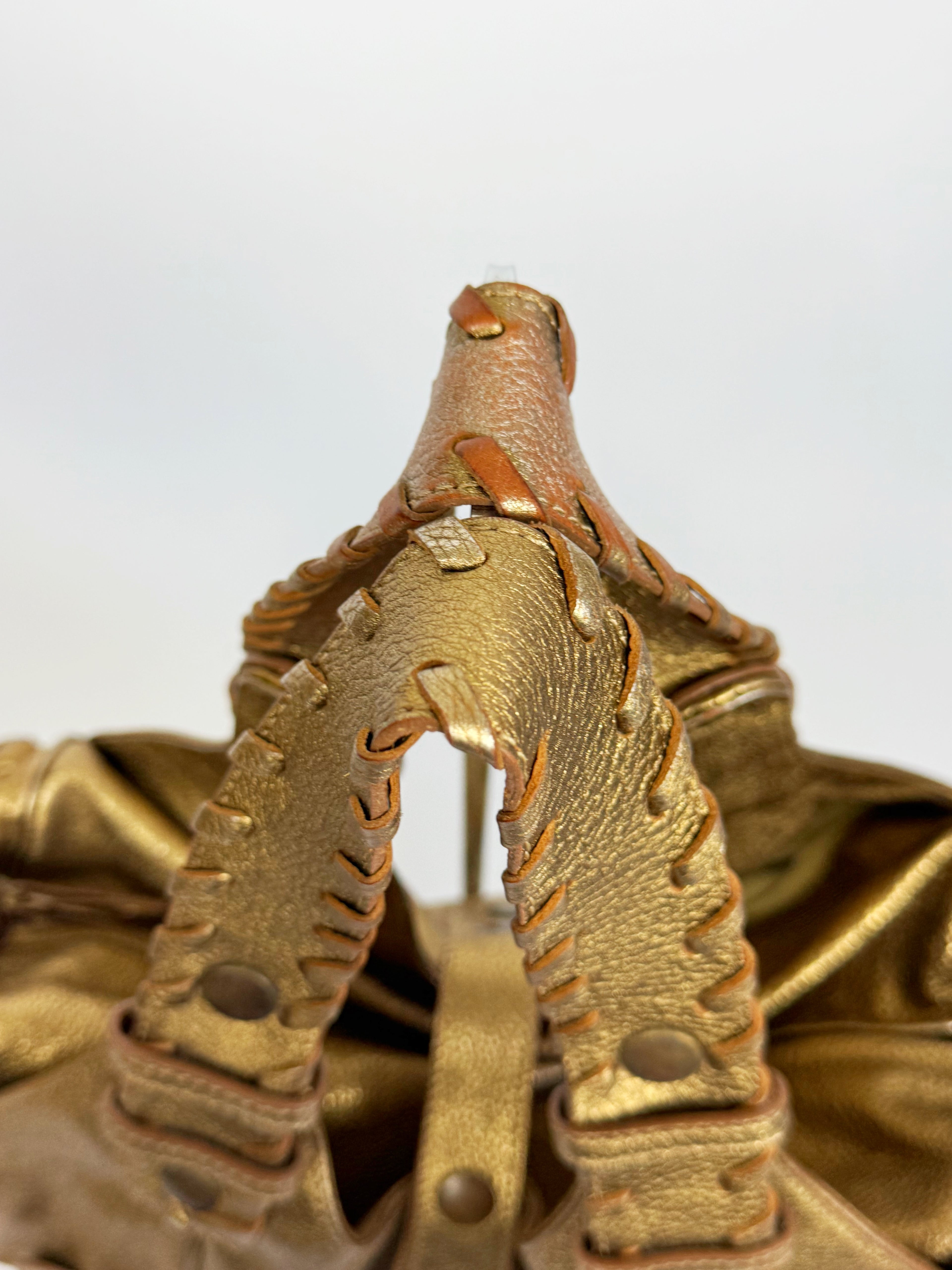 Chloé by Phoebe Philo Metallic Gold Silverado Bag, 2006