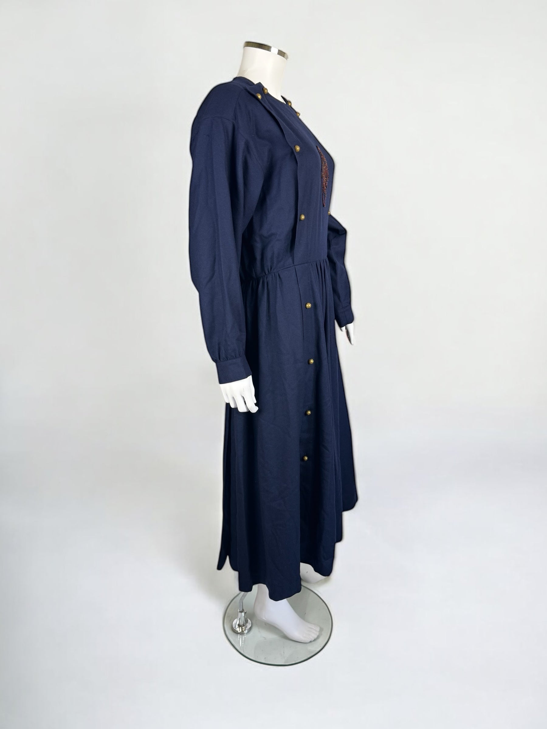 Chloé by Karl Lagerfeld Dolman Dress, FW 1981