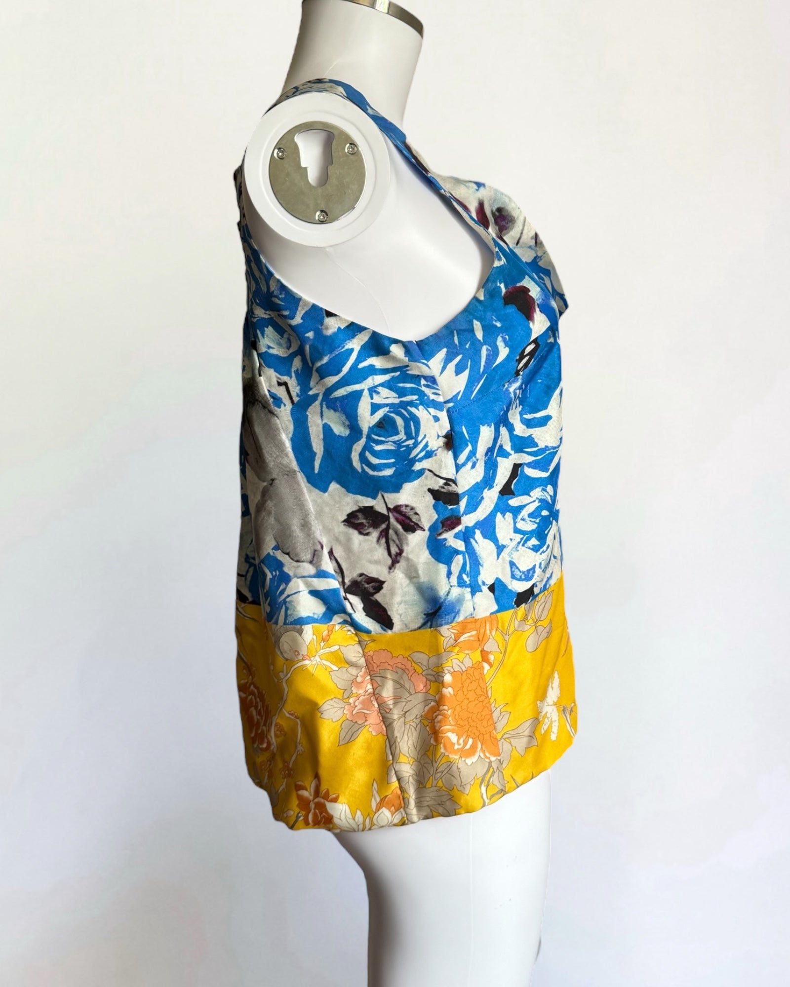 Dries Van Noten Silk Floral Blouse, 2008