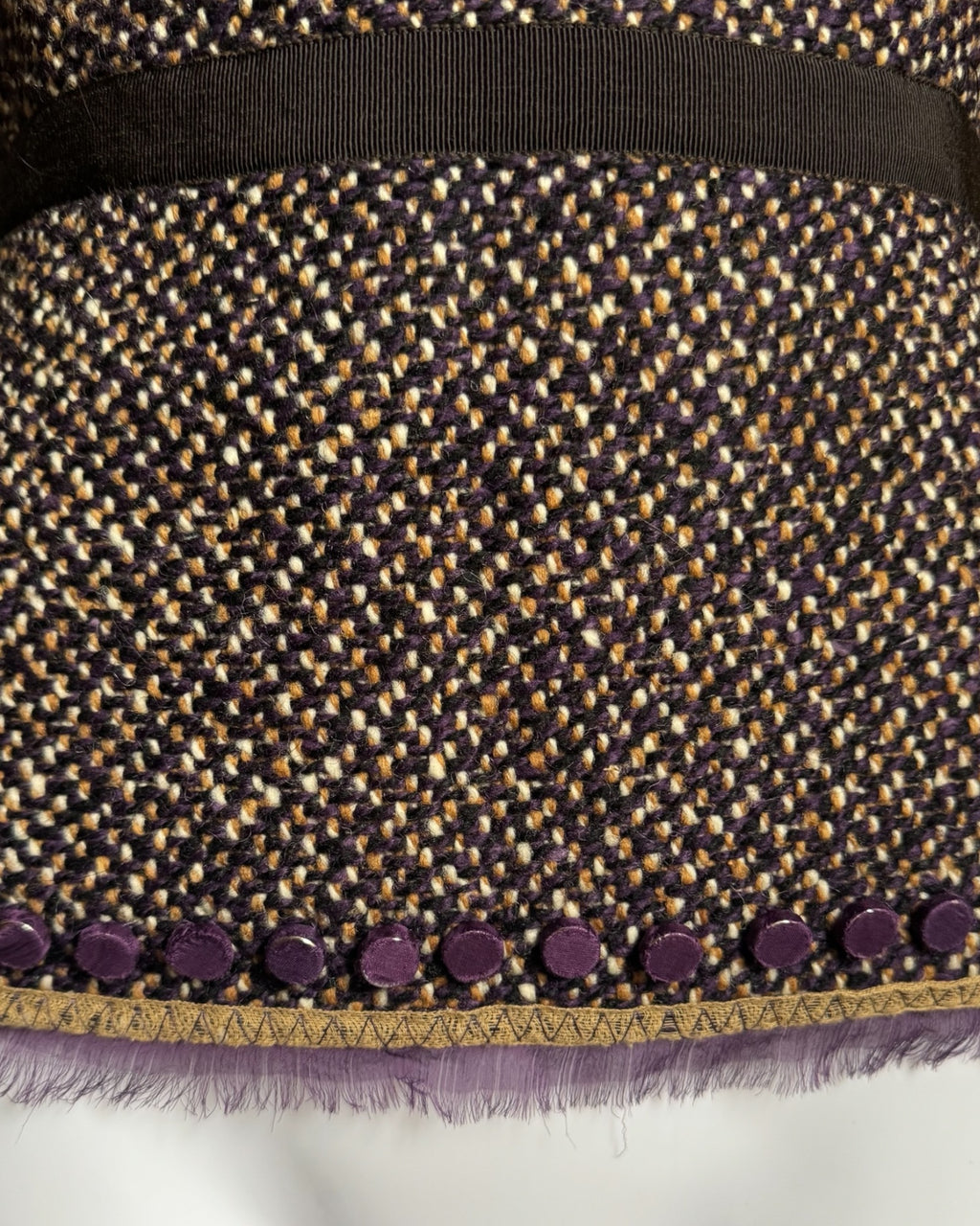 Prada Tweed Wool Top, FW 2000