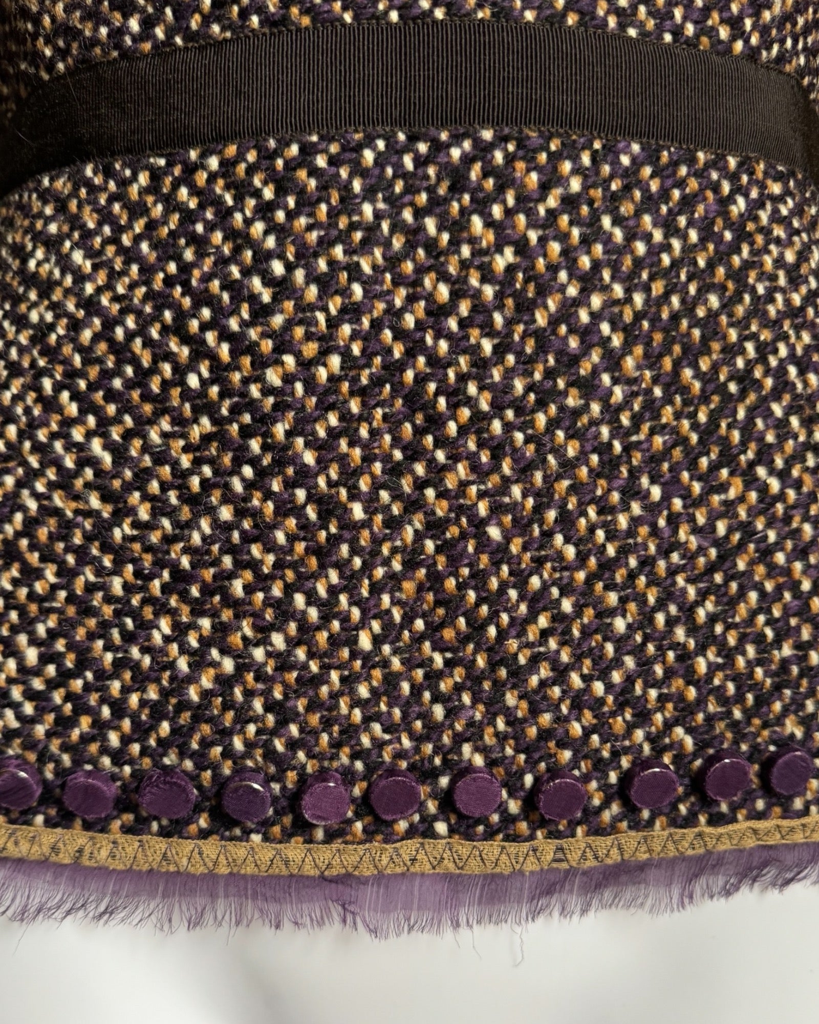 Prada Tweed Wool Top, FW 2000
