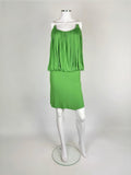 Alexander McQueen “Voss” Green PVC Strap Dress, 2008
