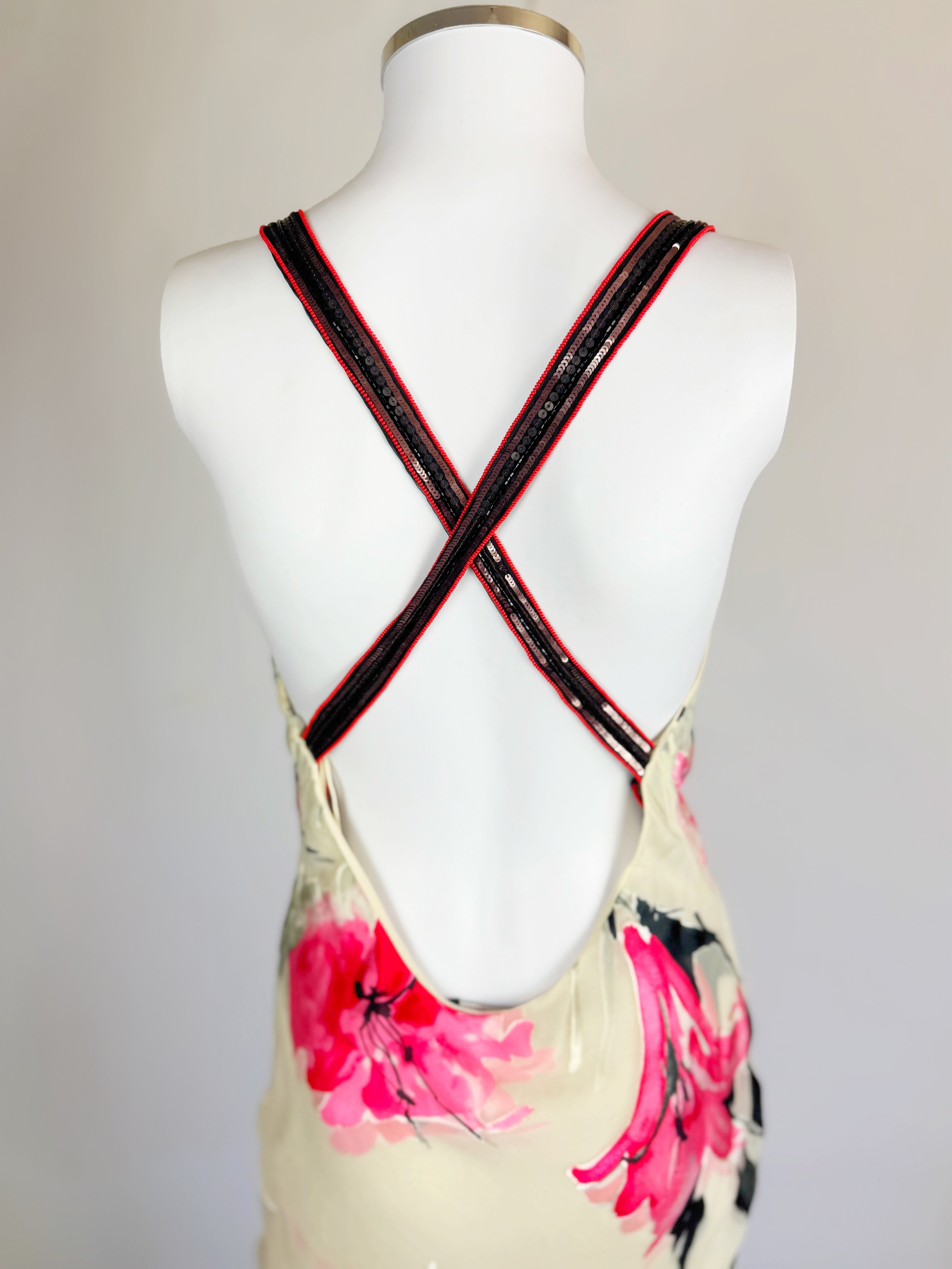 Giorgio Armani Silk Floral Gown, 2005