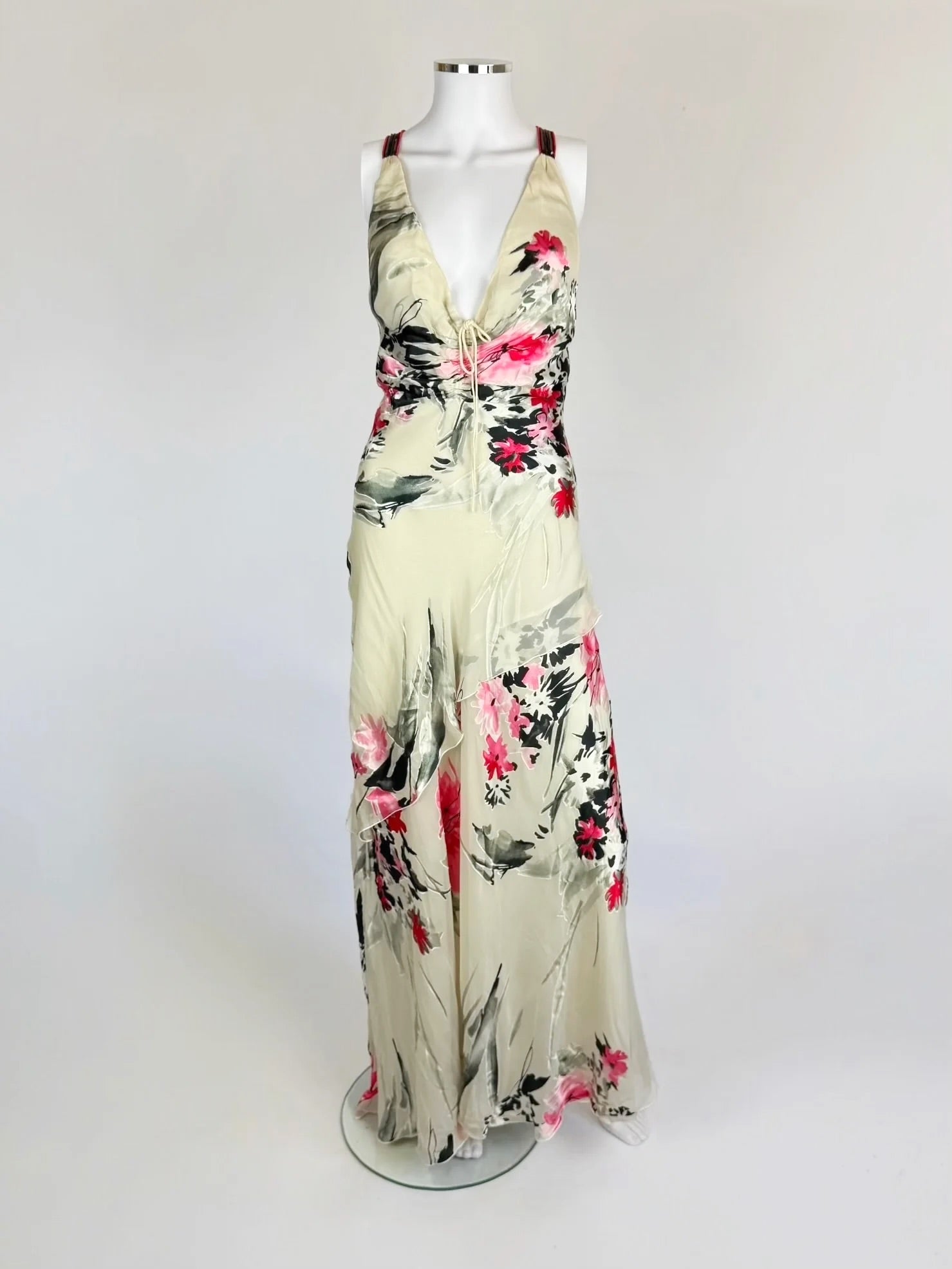 Giorgio Armani Silk Floral Gown, 2005