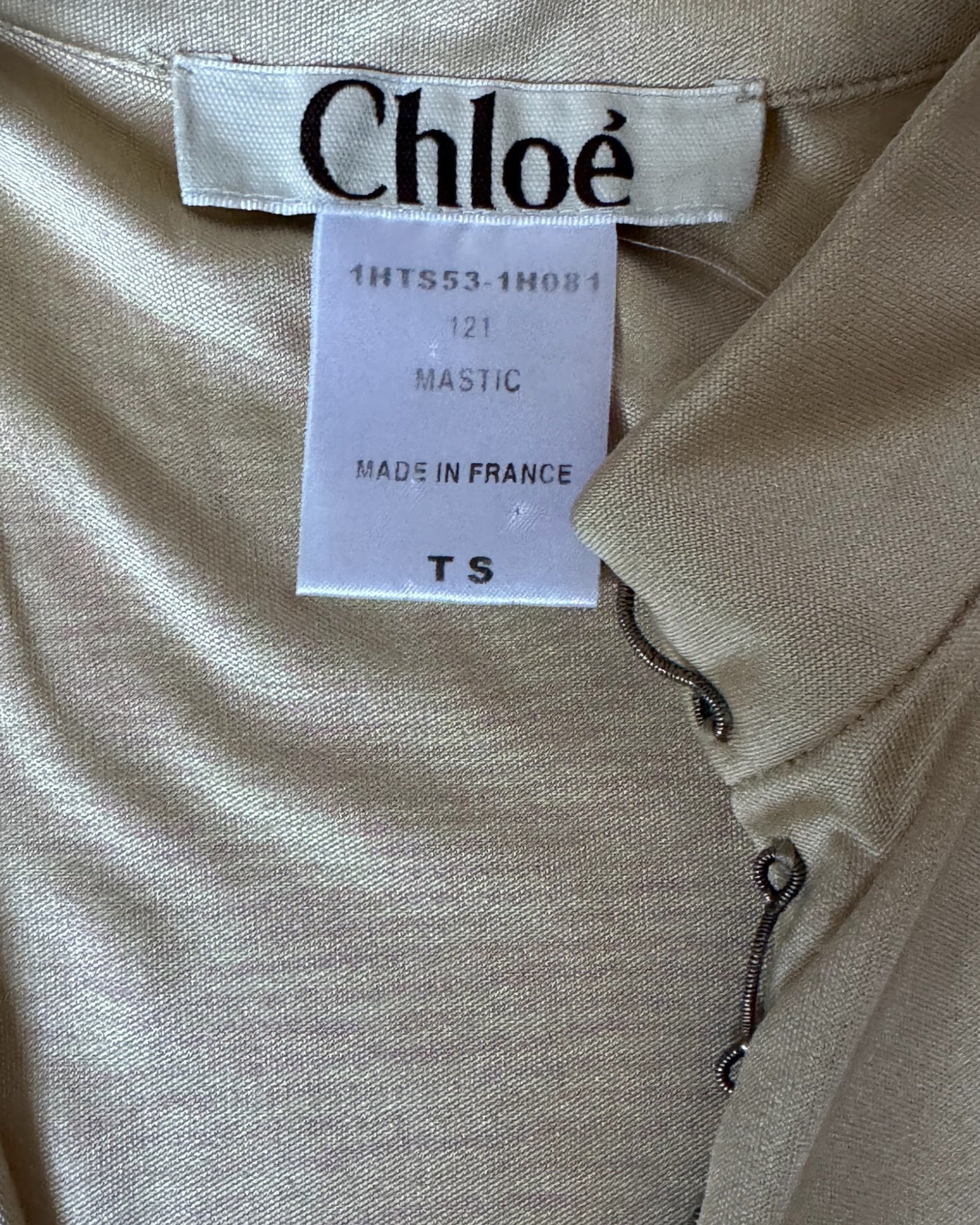 Chloé by Stella McCartney Silk Face Stencil Blouse, FW 2001