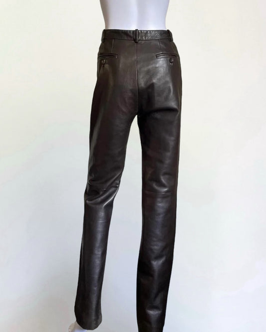 Gucci by Tom Ford Leather Trousers, FW 1996