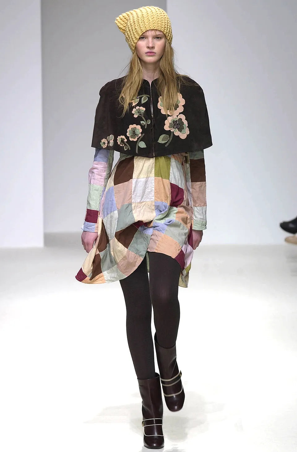 Marni Patchwork Cotton Blouse, FW 2002