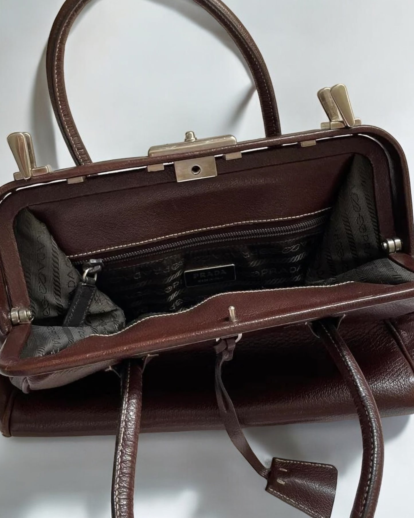 Prada Leather Doctor Bag, c. 2000s