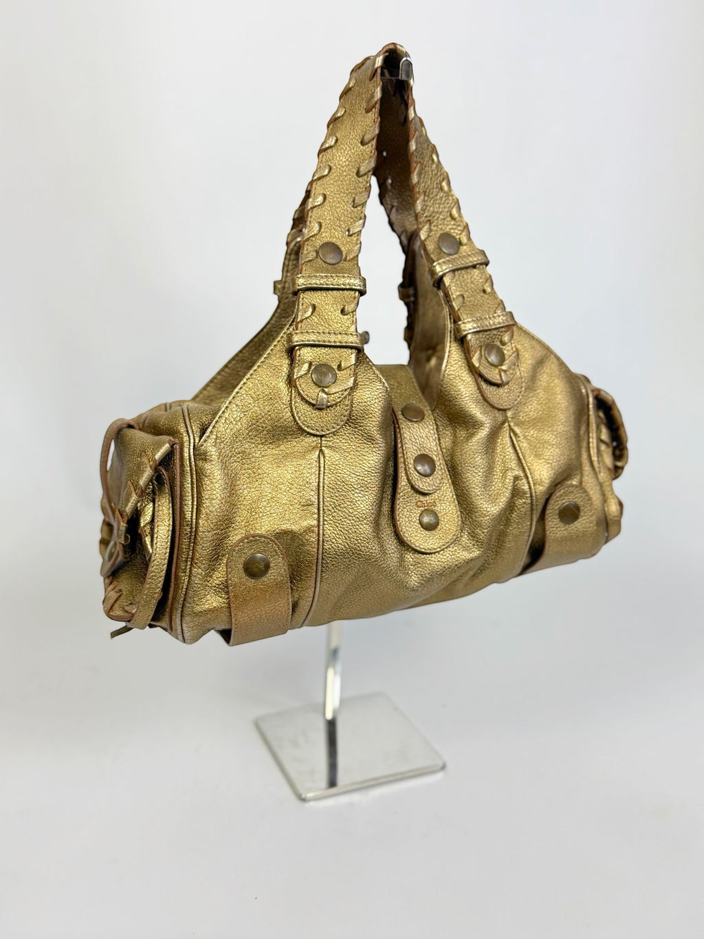 Chloé by Phoebe Philo Metallic Gold Silverado Bag, 2006
