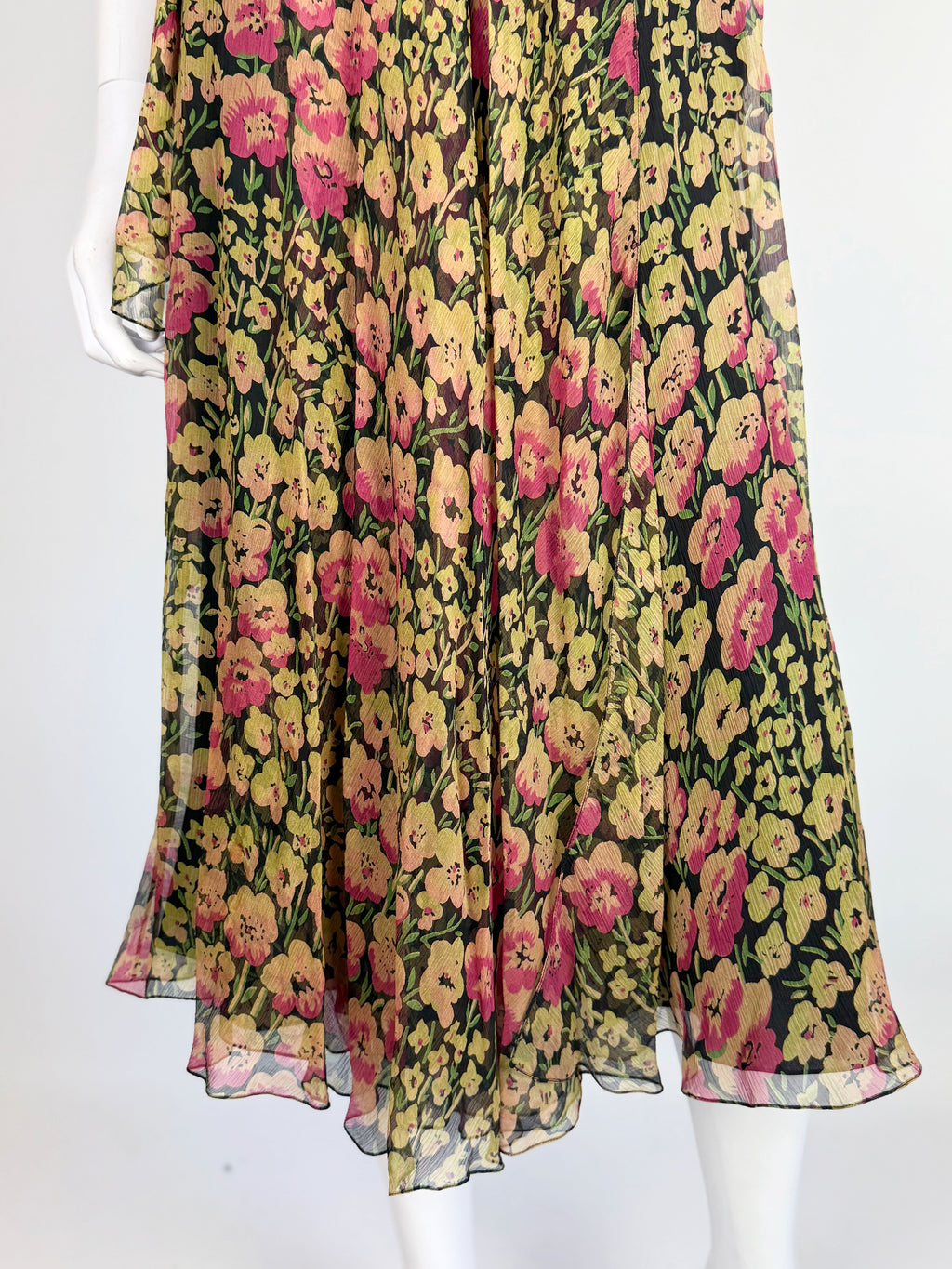 Ralph Lauren Silk Floral Dress, FW 2010