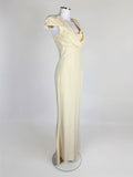 Alexander McQueen by Sarah Burton Off-White Silk Gown, 2011