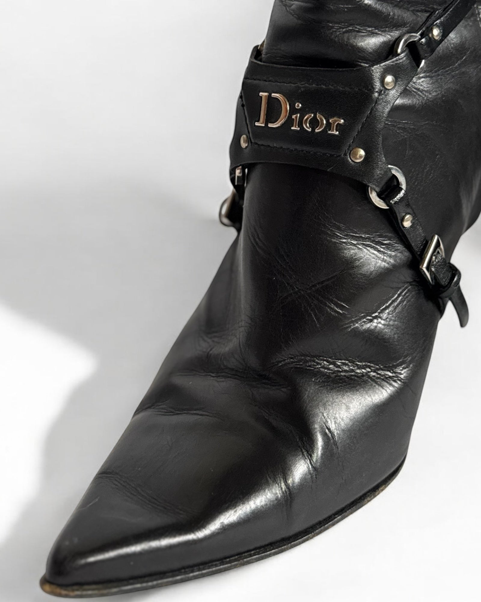 Christian Dior by John Galliano Bondage Ankle Boots, 2003