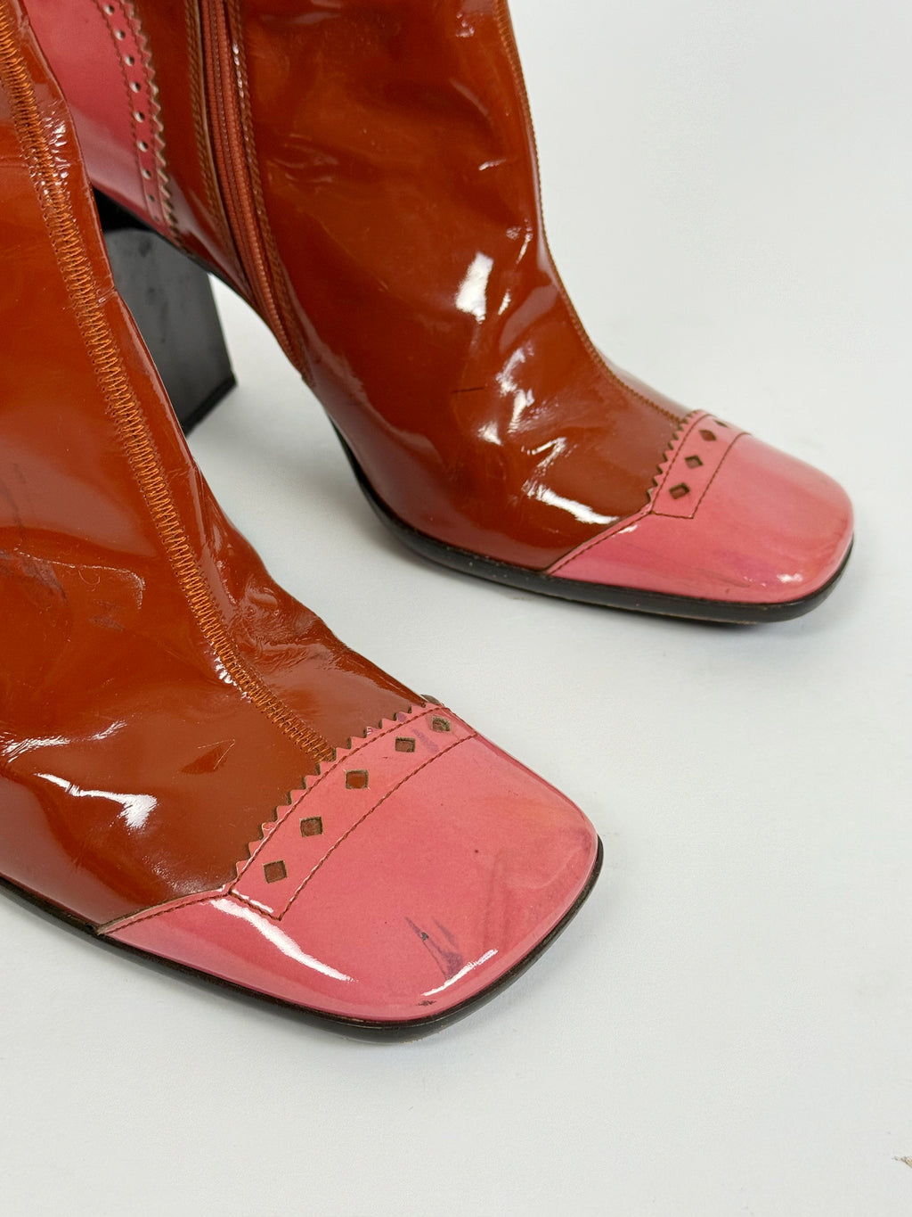 Prada Patent Boots, FW 1999