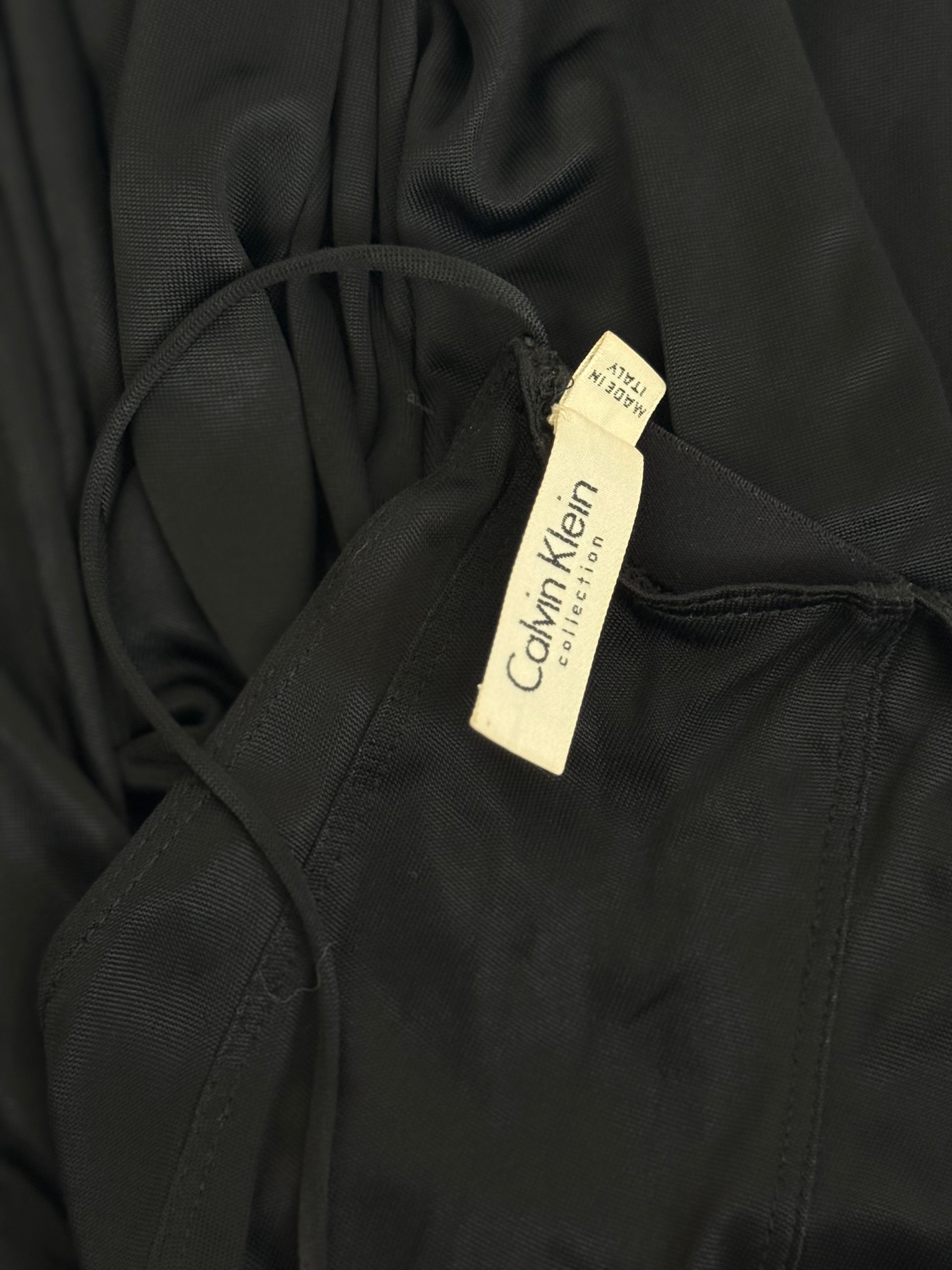 Calvin Klein Collection Black Contoured Dress, SS 2003