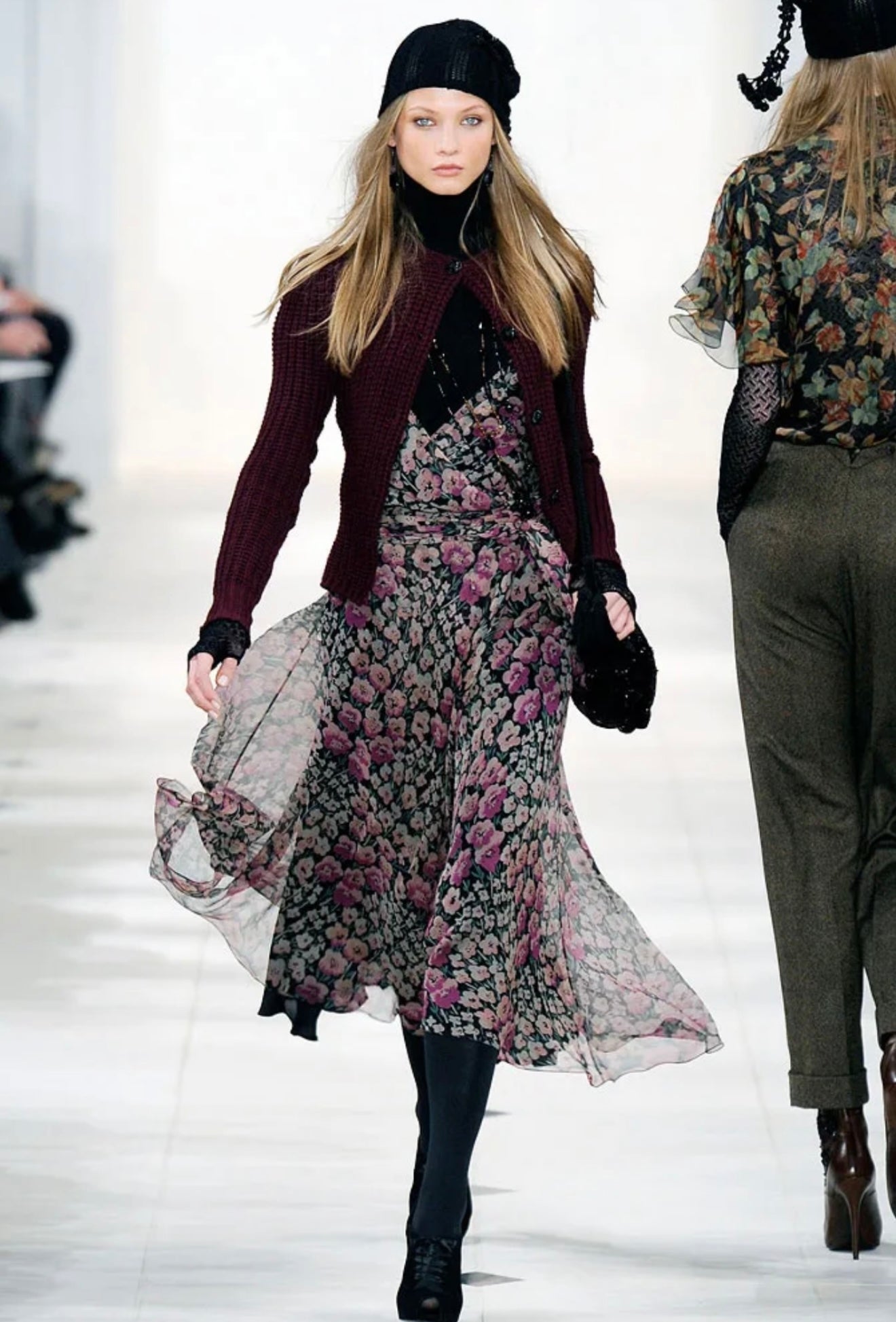 Ralph Lauren Silk Floral Dress, FW 2010