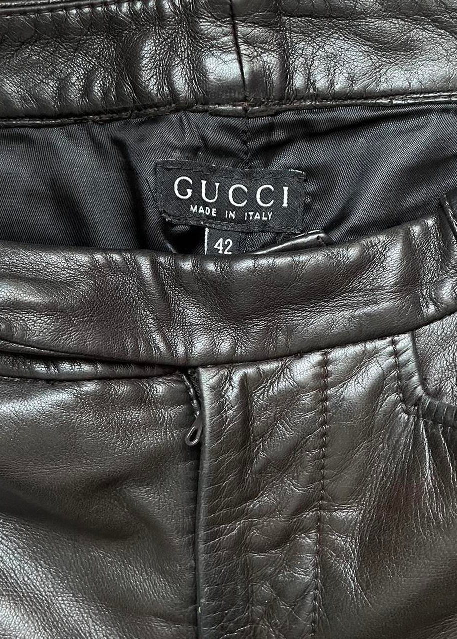 Gucci by Tom Ford Leather Trousers, FW 1996