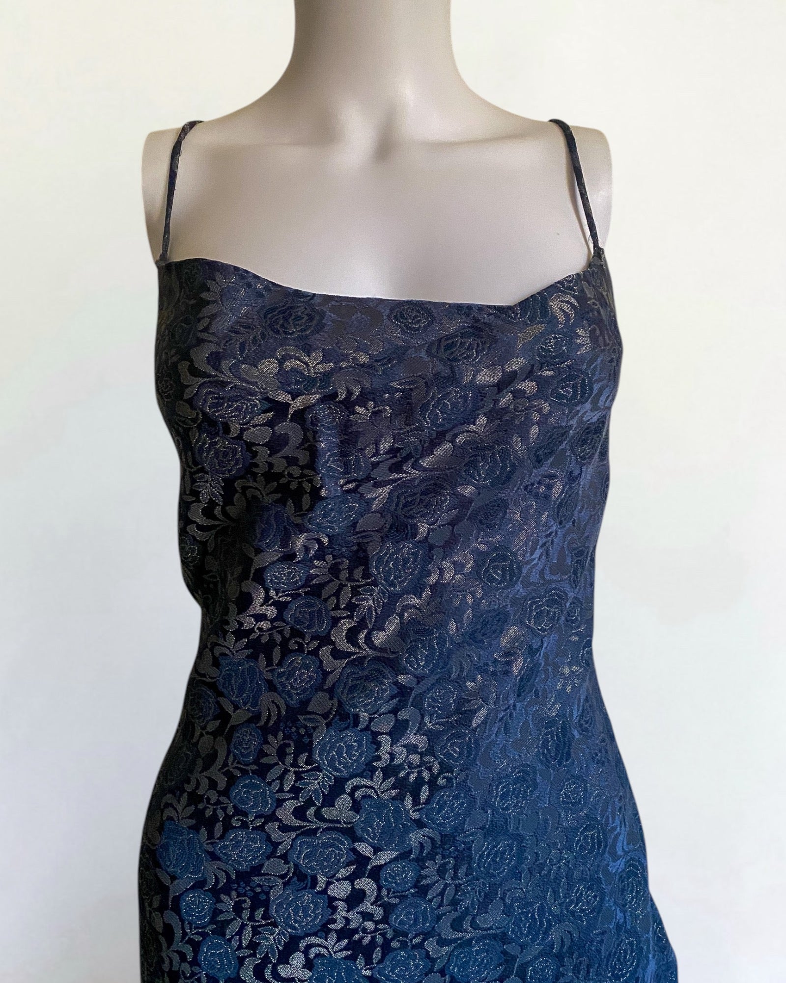 Christian Dior by John Galliano Metallic Floral Gown, SS 1998