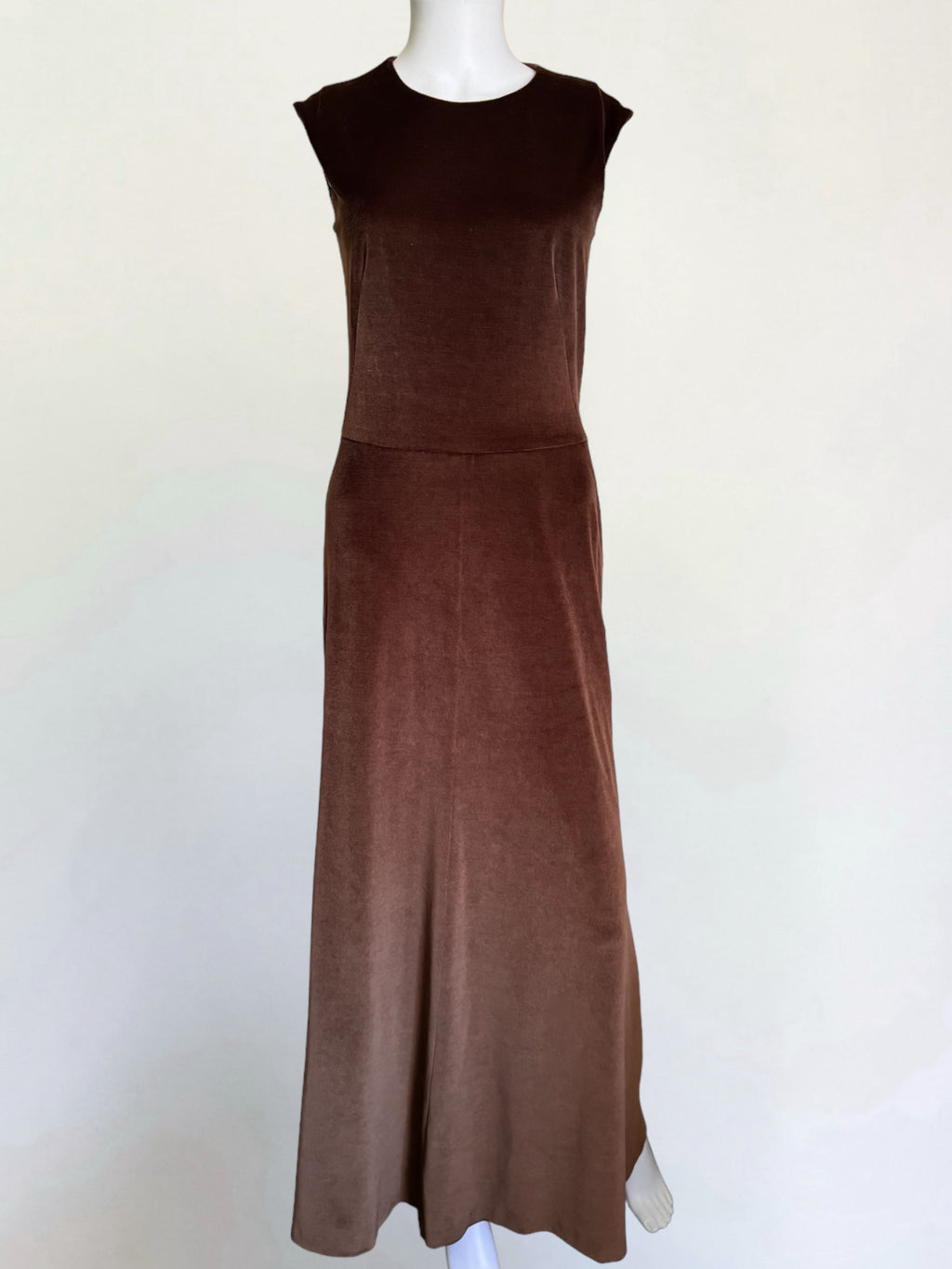 Jil Sander Velvet Gown, c. 1990s