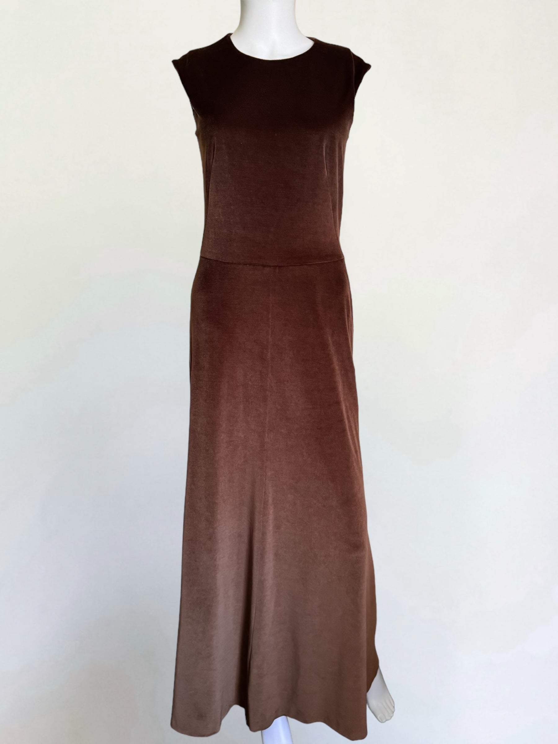 Jil Sander Velvet Gown, c. 1990s