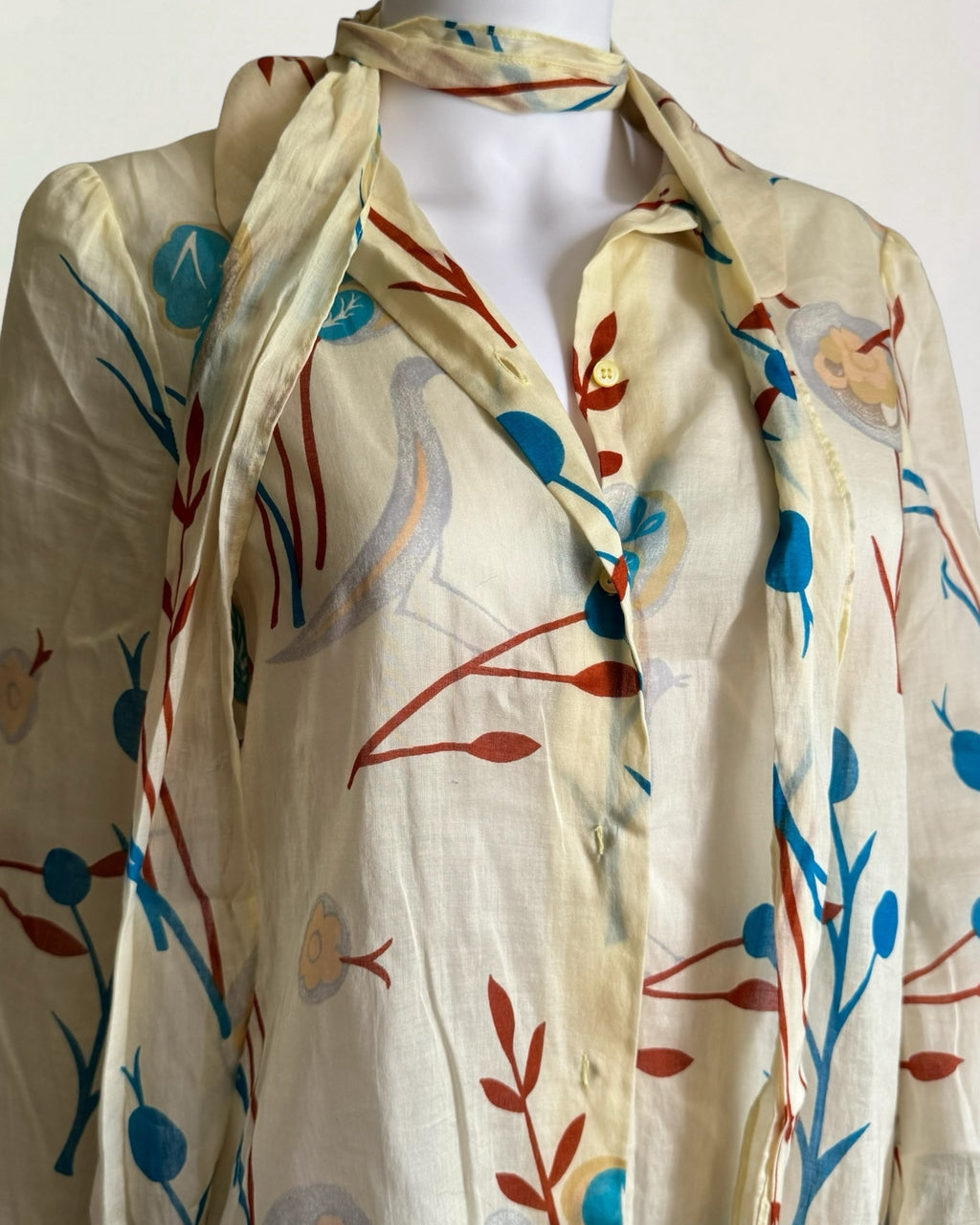Miu Miu Floral Blouse, SS 1997