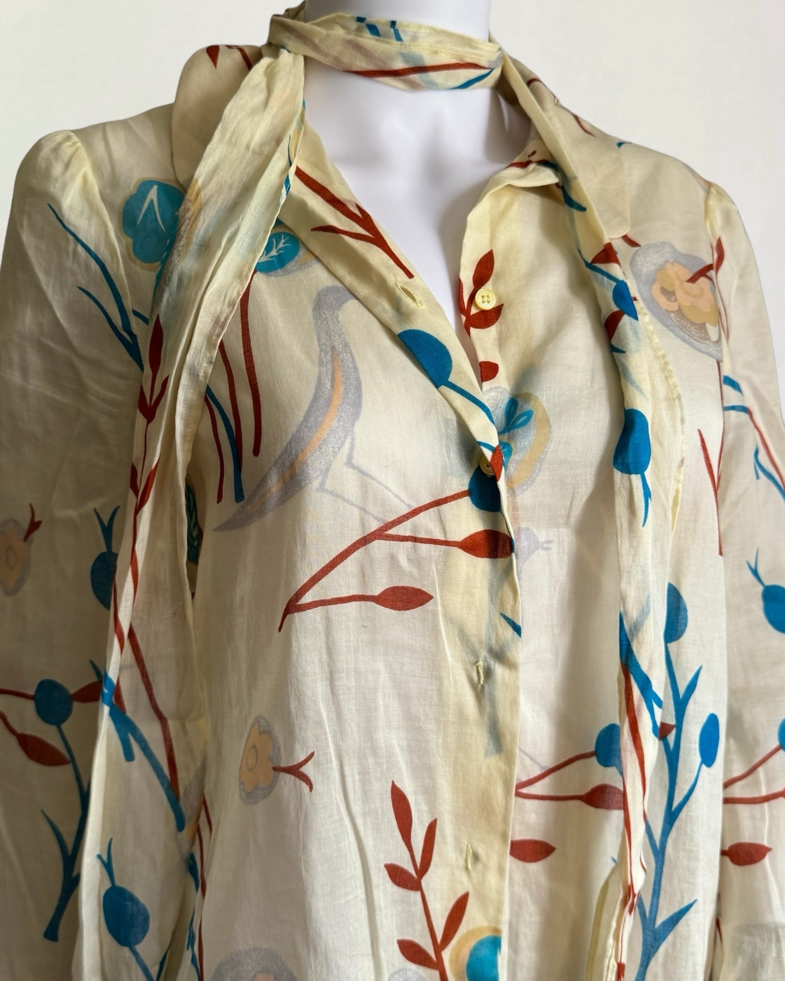 Miu Miu Floral Blouse, SS 1997