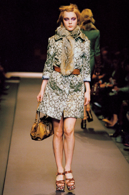 Miu Miu Floral Brocade Jacket, FW 2004