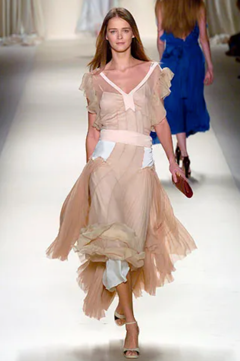 Chloé by Phoebe Philo Silk Dress, FW 2005