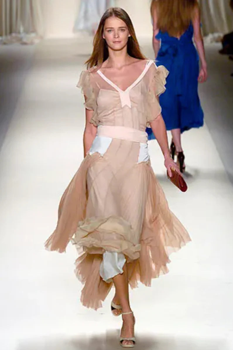 Chloé by Phoebe Philo Silk Dress, FW 2005