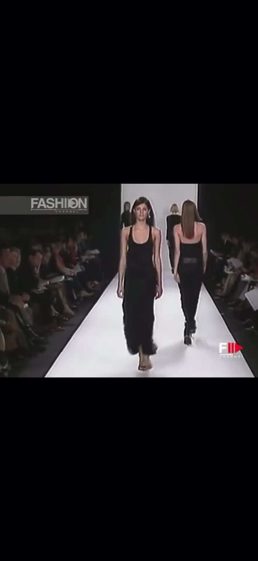 Ralph Lauren Silk Leather Strap Gown, FW 2001