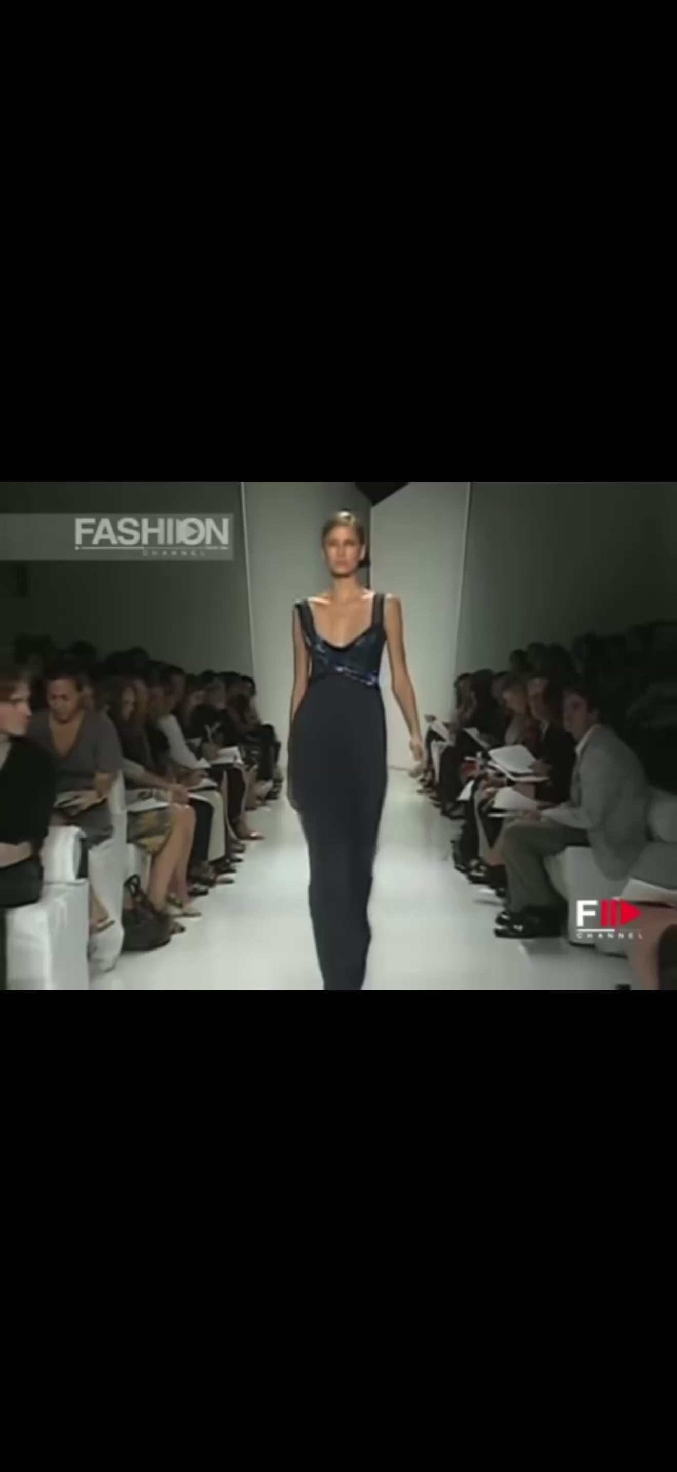 Donna Karan Draped Beaded Gown, SS 2006